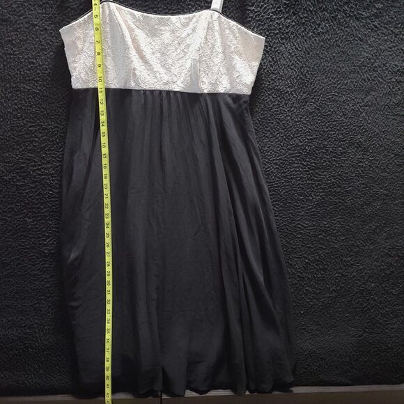 Metaphor Womens A-Line Dress Multicolor Size 16W Nylon Blend Stretch Thin Strap - Picture 5 of 12